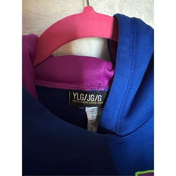 Under Armour Multi-Colored Girls Pullover Hoodie Size Youth Large - Picture 10 of 14